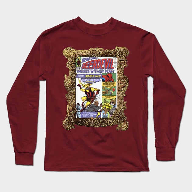 Deerdevil Masterworks Long Sleeve T-Shirt by ThirteenthFloor